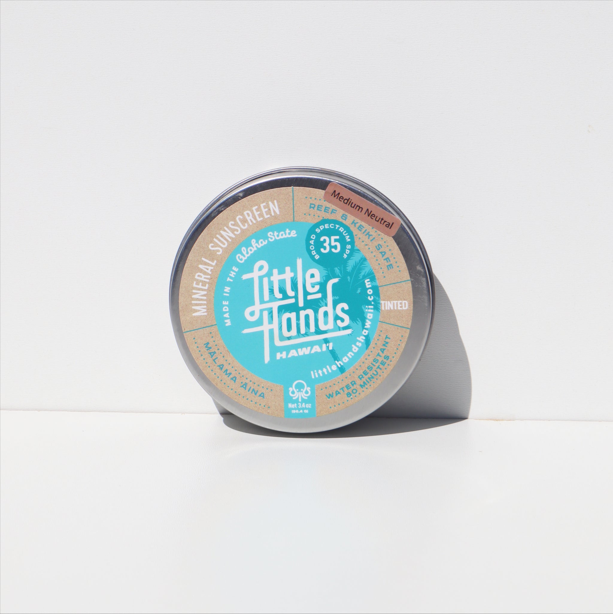 Reef Safe Sunscreen Tin