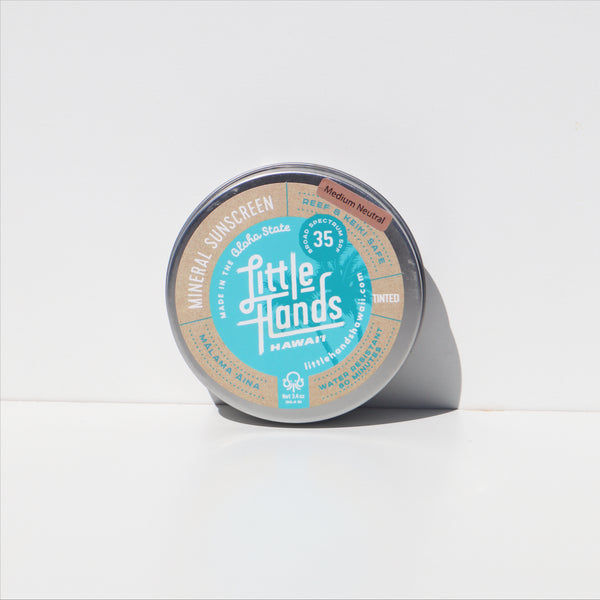 Reef Safe Sunscreen Tin